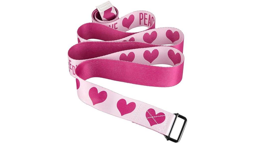 adjustable yoga stretch strap