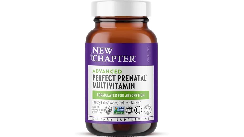 advanced prenatal vitamin supplement