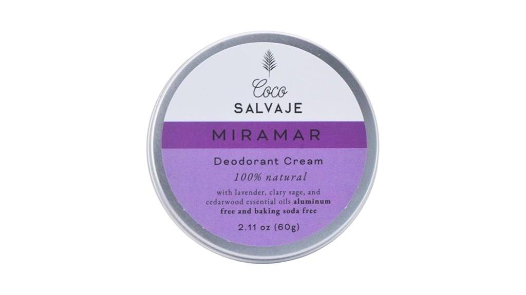aluminum free natural deodorant