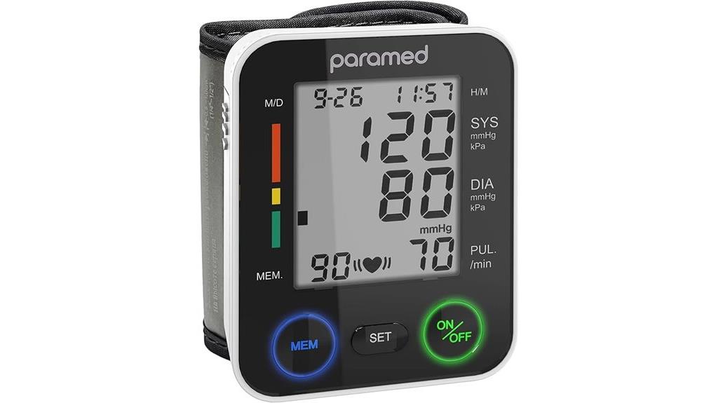 automatic wrist blood pressure monitor