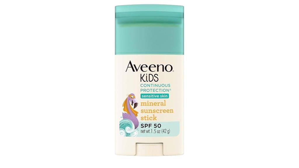 aveeno kids sunscreen stick