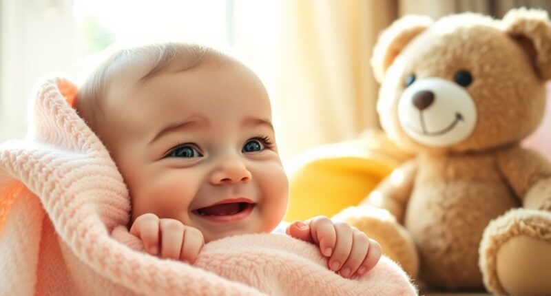 babies enjoy playful surprises