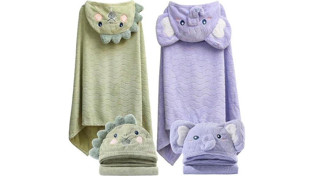 baby bath towel set