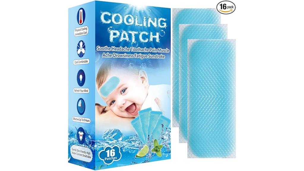 baby fever relief pads