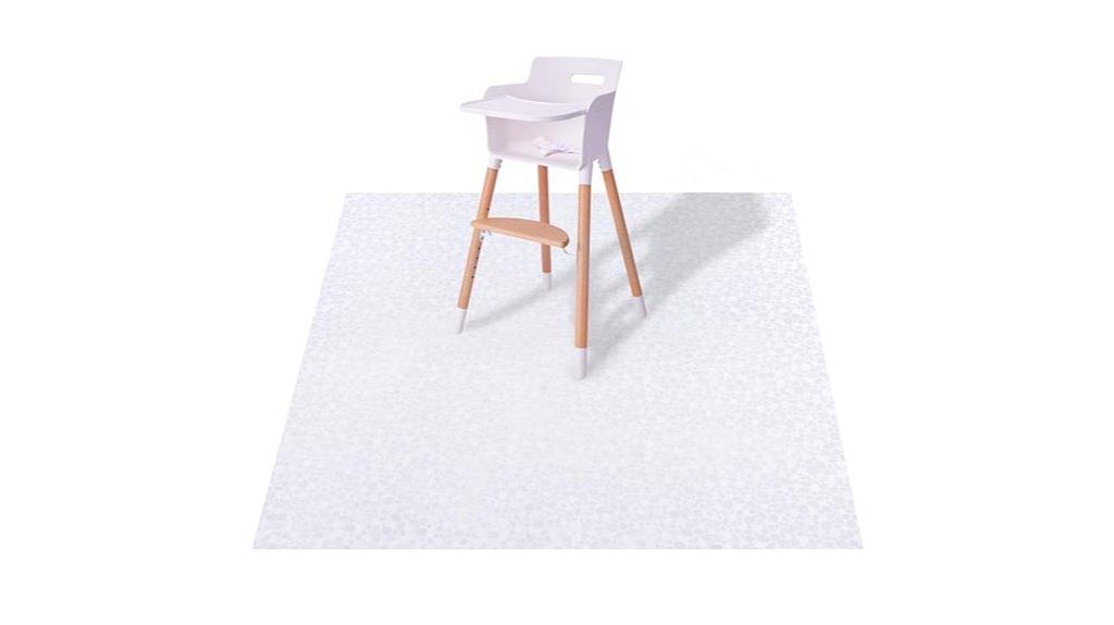 baby friendly plastic mat