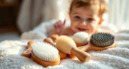baby grooming brush guide