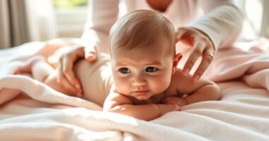 baby massage promotes health