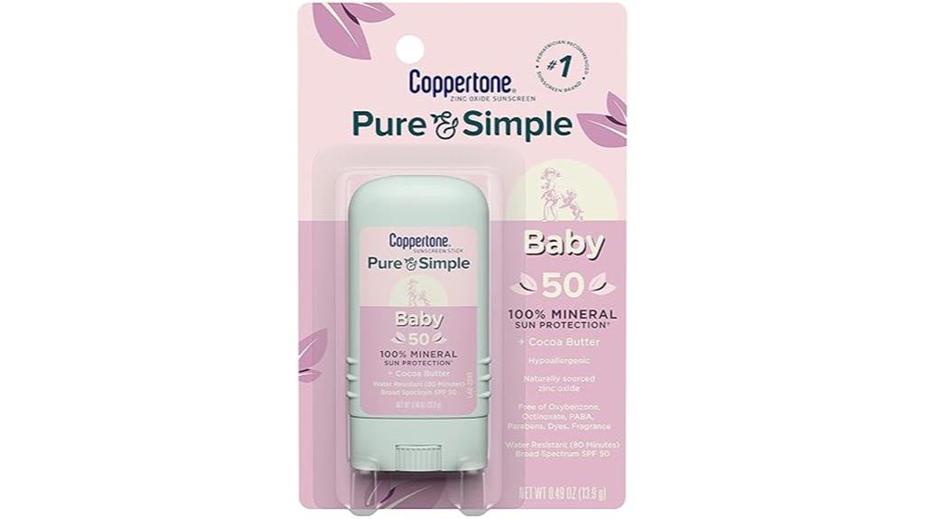 baby sunscreen stick spf 50