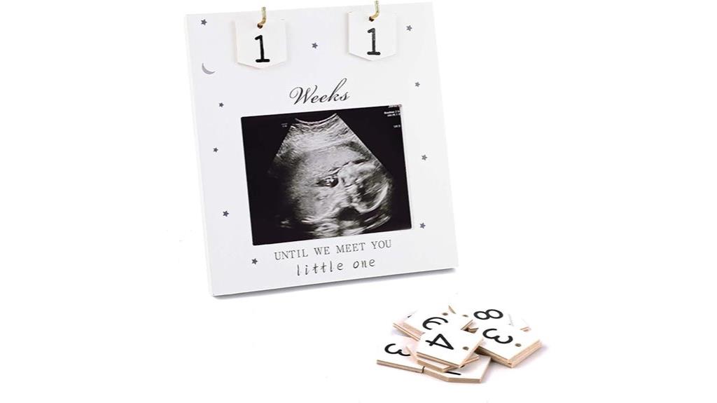 baby ultrasound picture frame