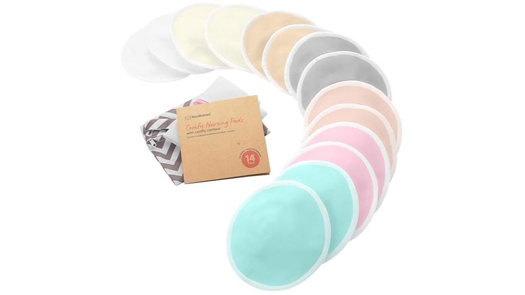 bamboo washable nursing pads