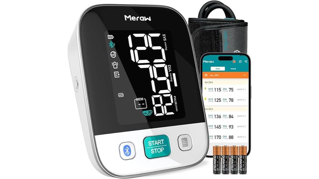 bluetooth enabled blood pressure tracking