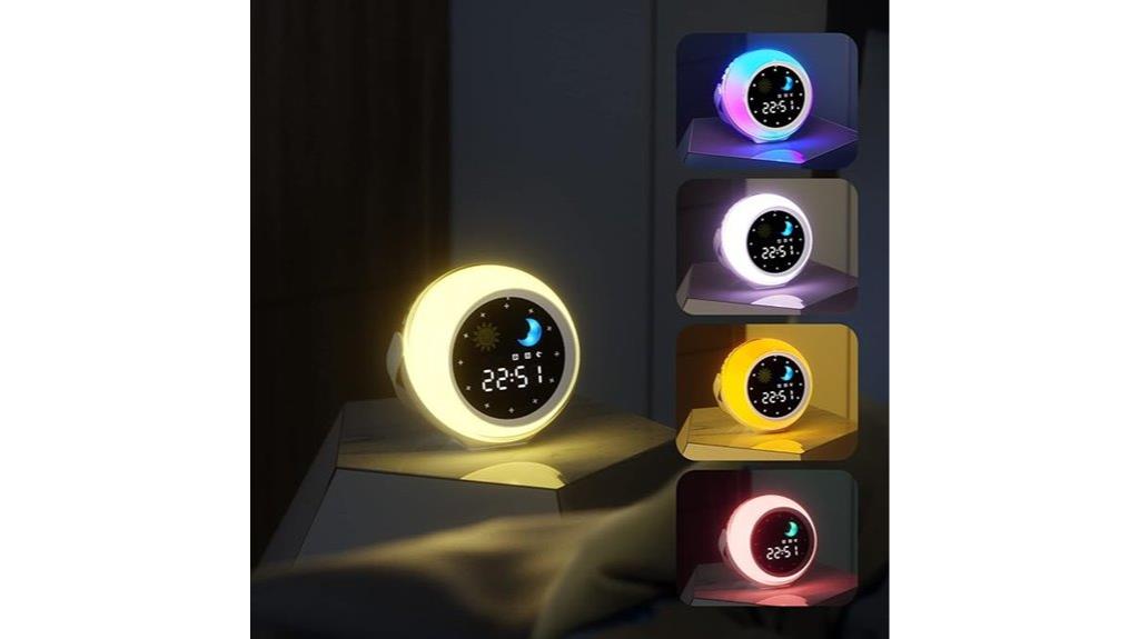 bluetooth kids alarm clock