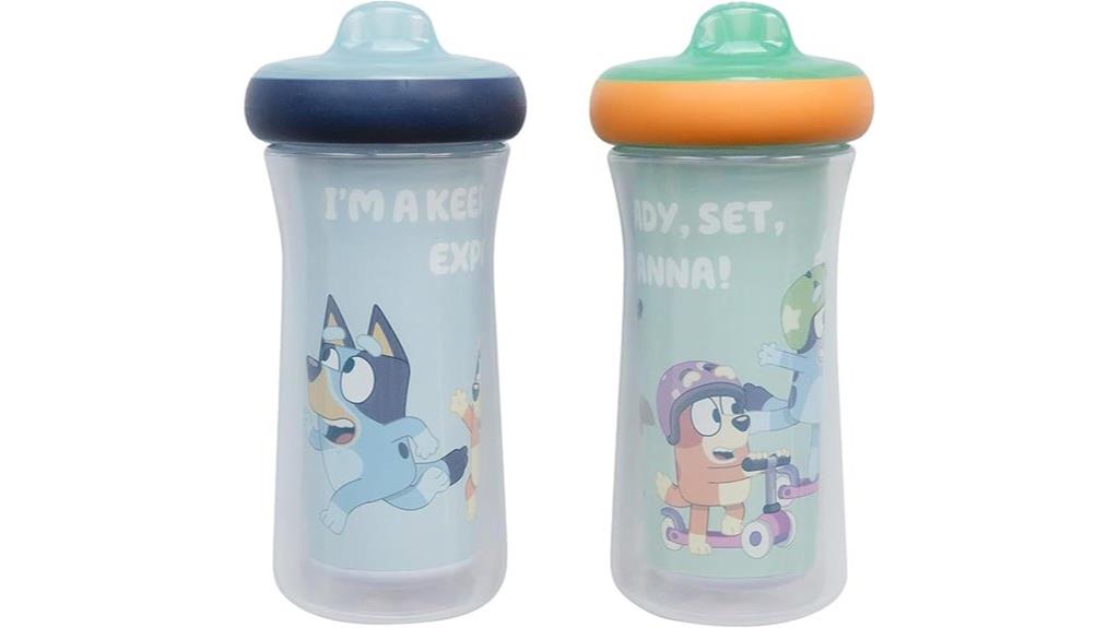 bluey insulated sippy cups