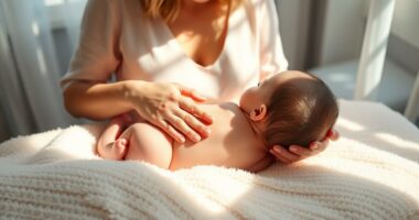 bonding through baby massage