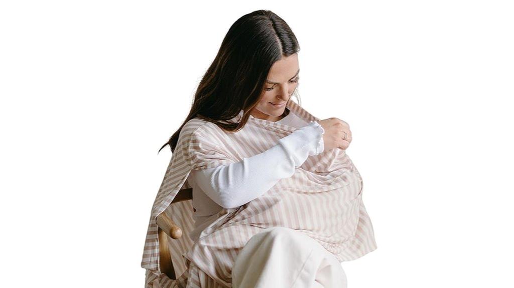 breathable breastfeeding cover up