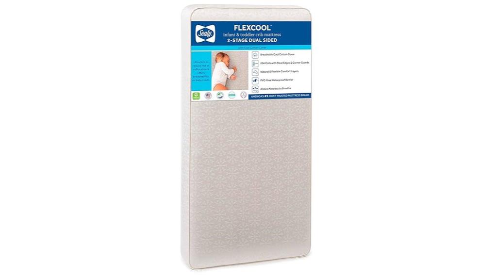 breathable waterproof crib mattress