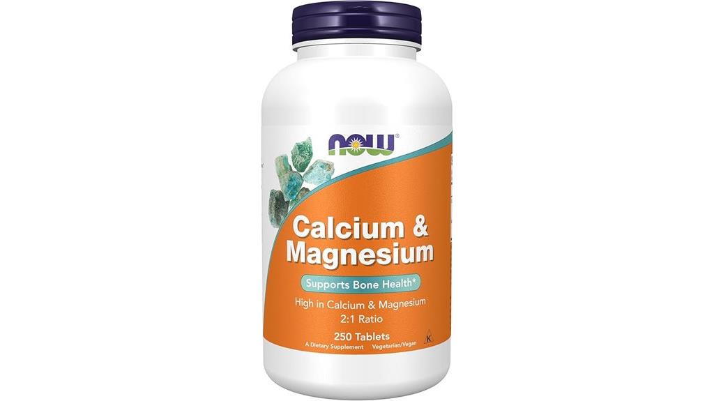 calcium and magnesium tablets
