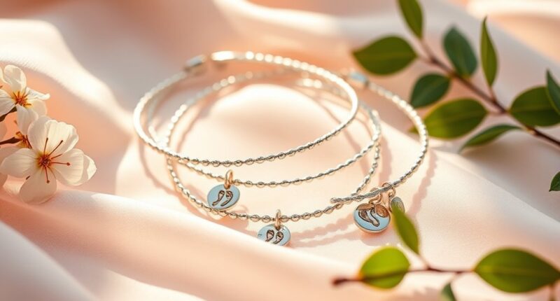 celebrating motherhood with bracelets