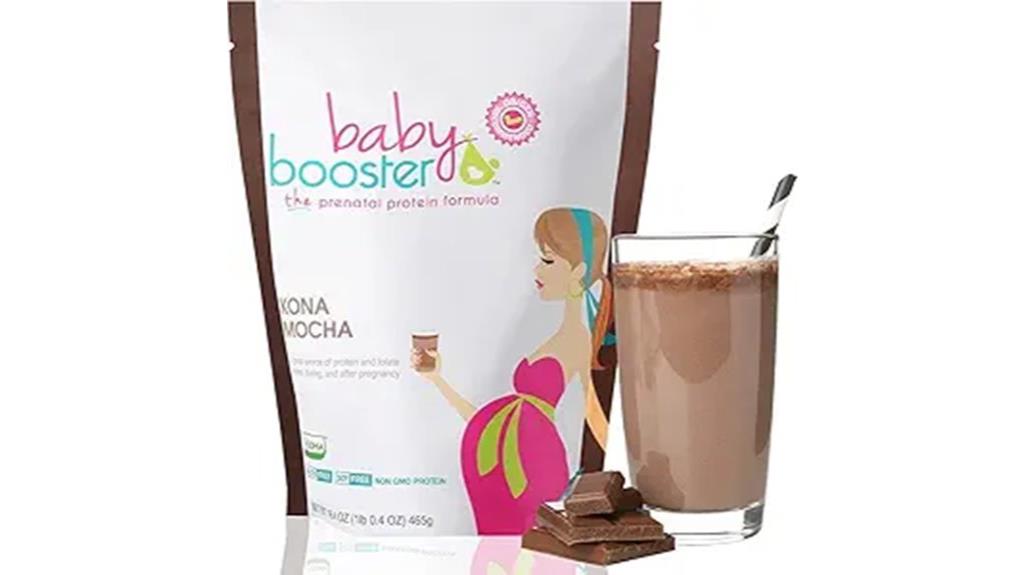 chocolate mocha prenatal shake