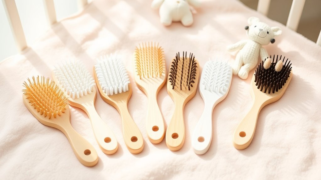 choosing baby hair brushes