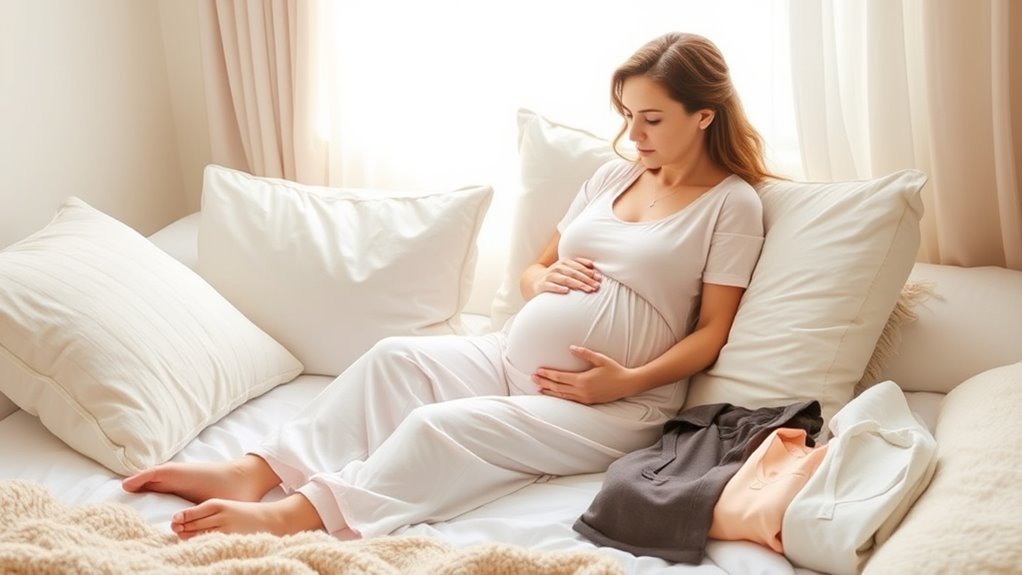 choosing comfortable maternity sleepwear