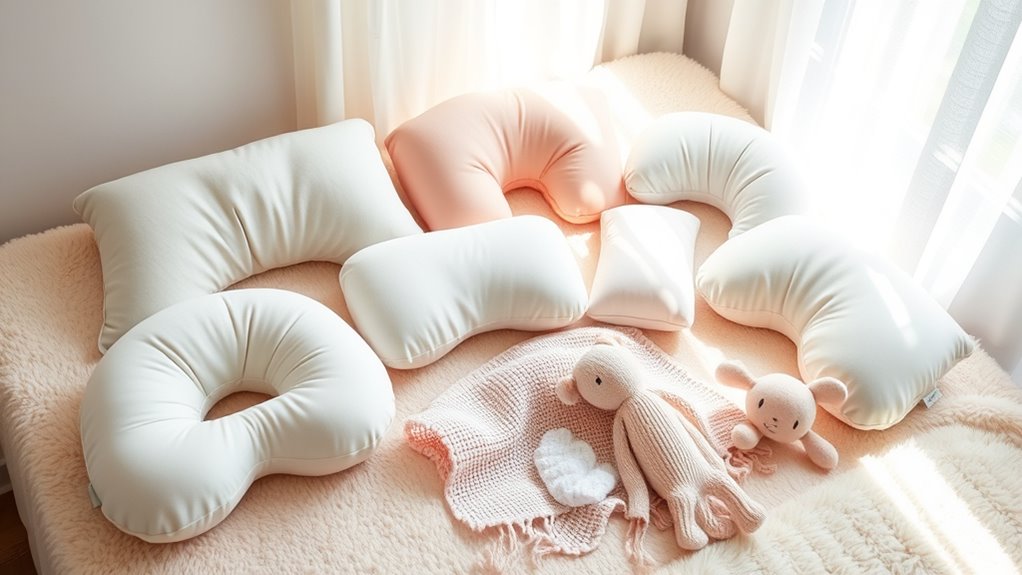 choosing comfortable nursing pillows