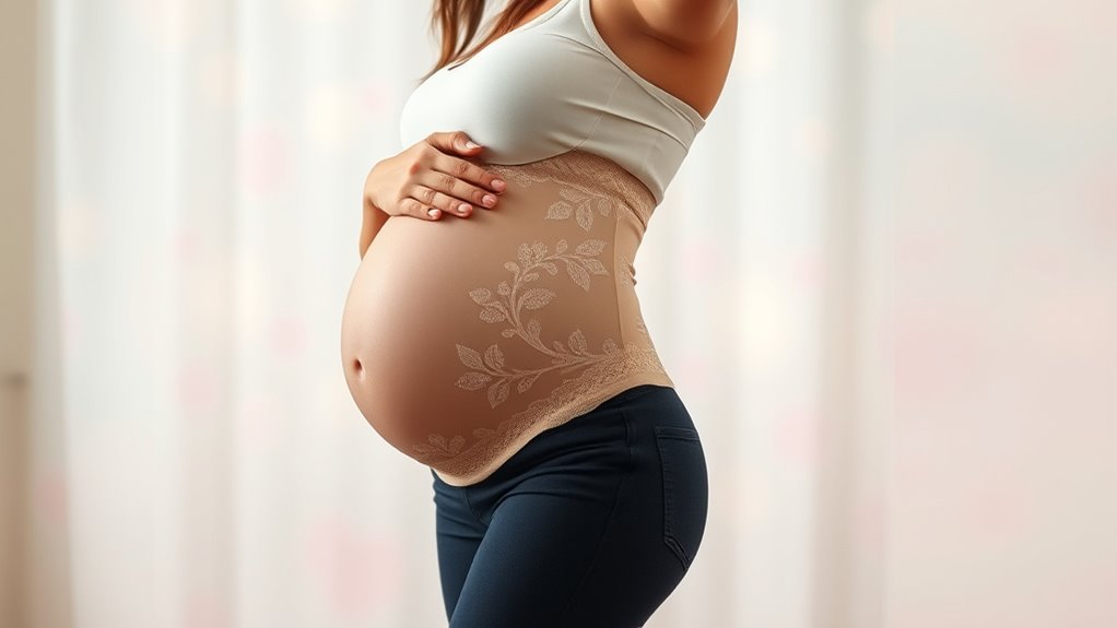 choosing maternity belly masks