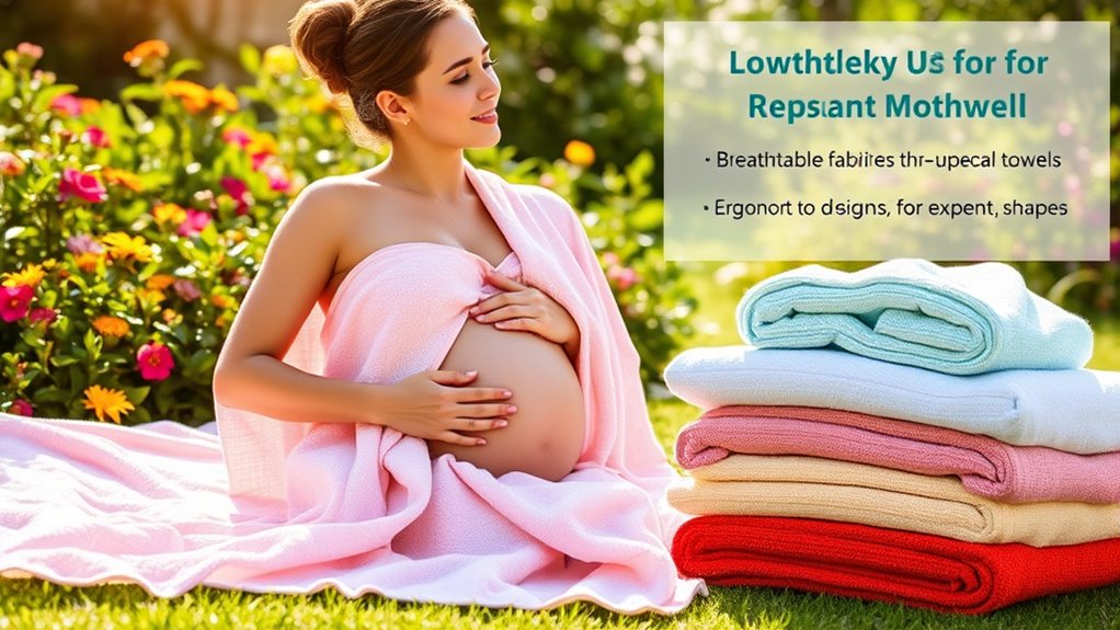 choosing maternity cooling towels