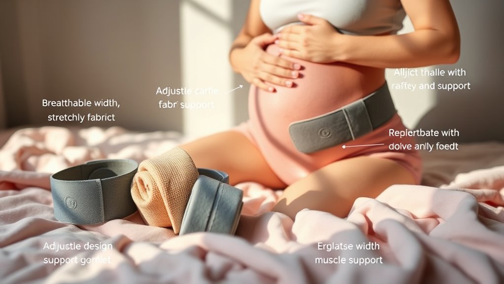 choosing prenatal support bands