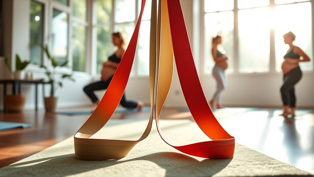 choosing prenatal yoga straps