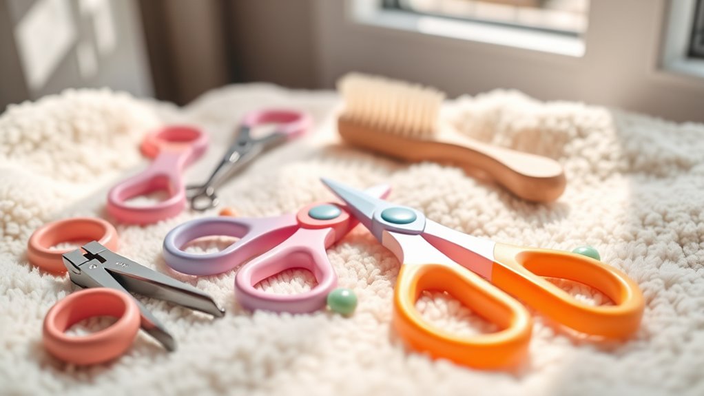 choosing safe baby scissors