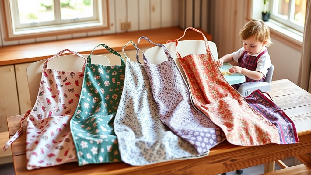choosing the right feeding aprons