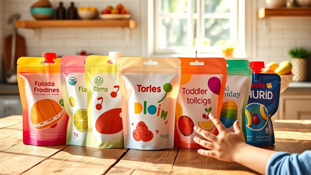 choosing toddler snack pouches