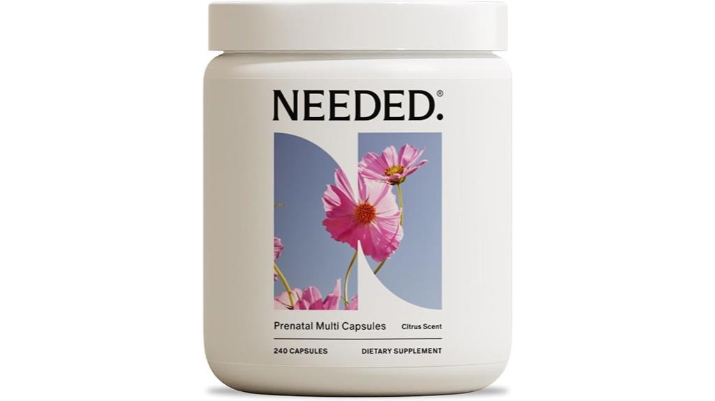 citrus scented prenatal multivitamins