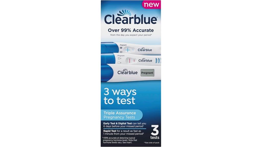 clearblue pregnancy test kit