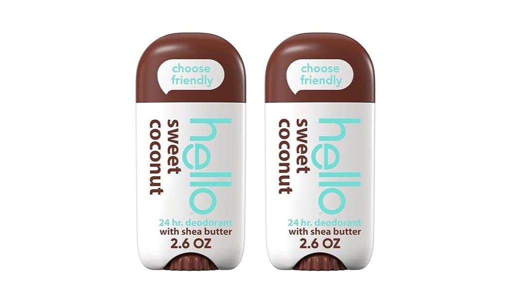coconut deodorant with shea