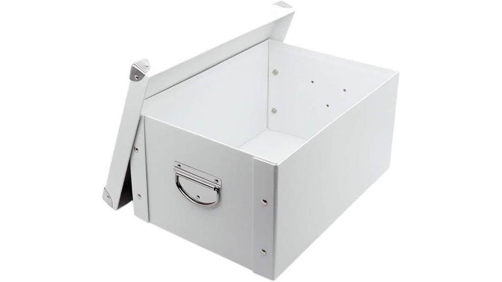 collapsible storage box solution