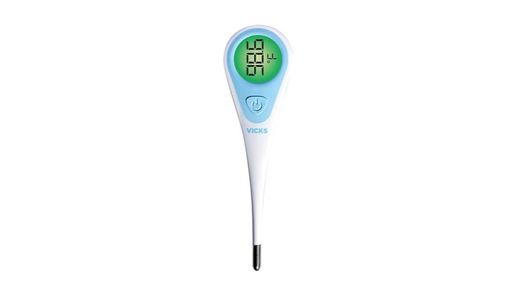 color coded digital thermometer