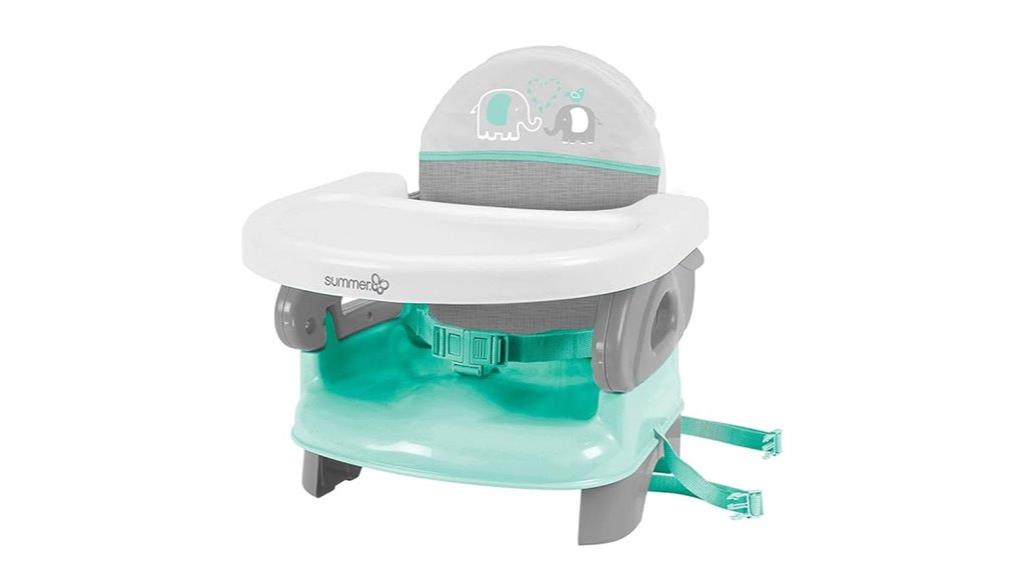 comfortable folding booster seat