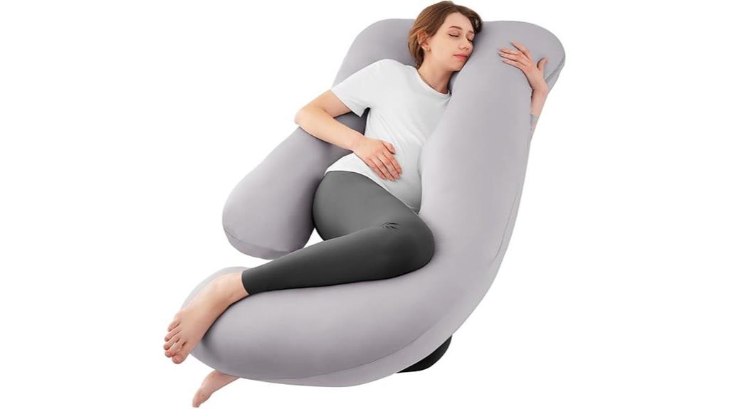 comfortable pregnancy sleep support