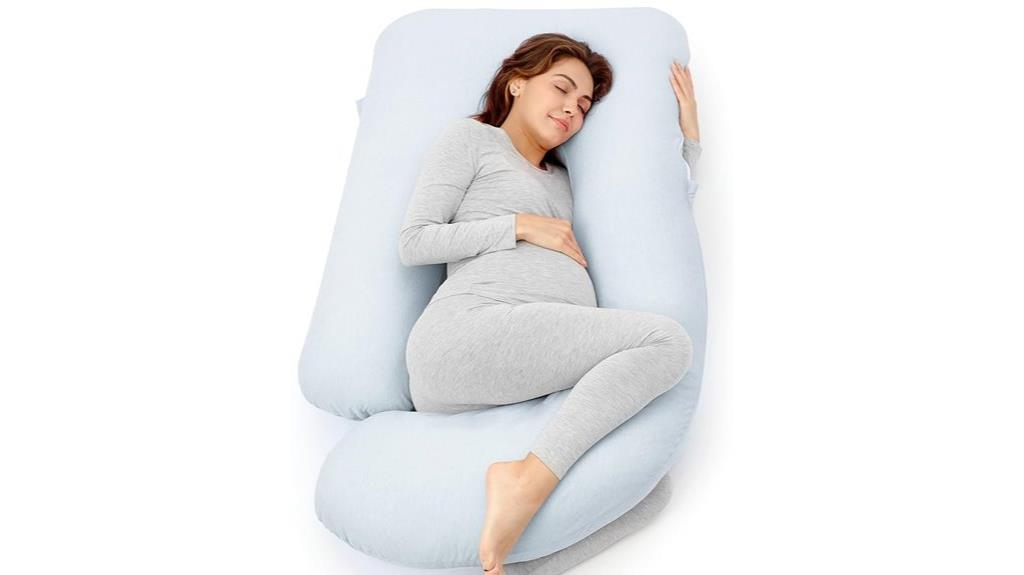 comfortable pregnancy sleep support