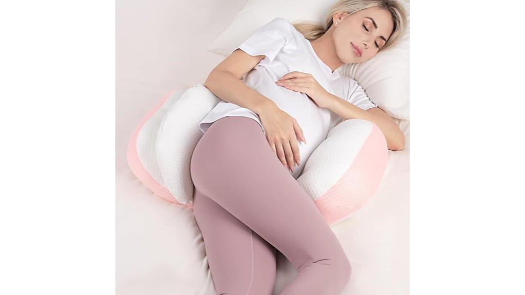 comfortable pregnancy support pillow