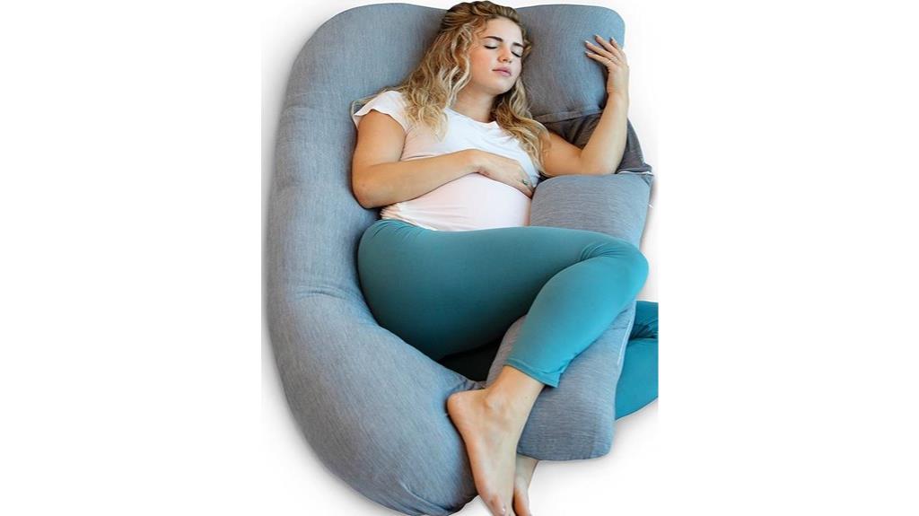 comfortable pregnancy support pillow