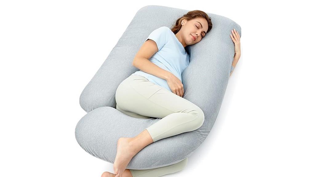 comfortable side sleeping support