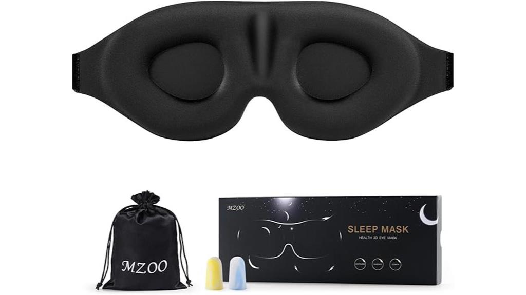 comfortable sleep mask designed