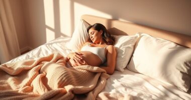 comfortable sleep positions during pregnancy