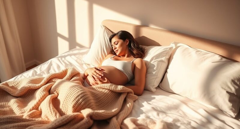 comfortable sleep positions during pregnancy