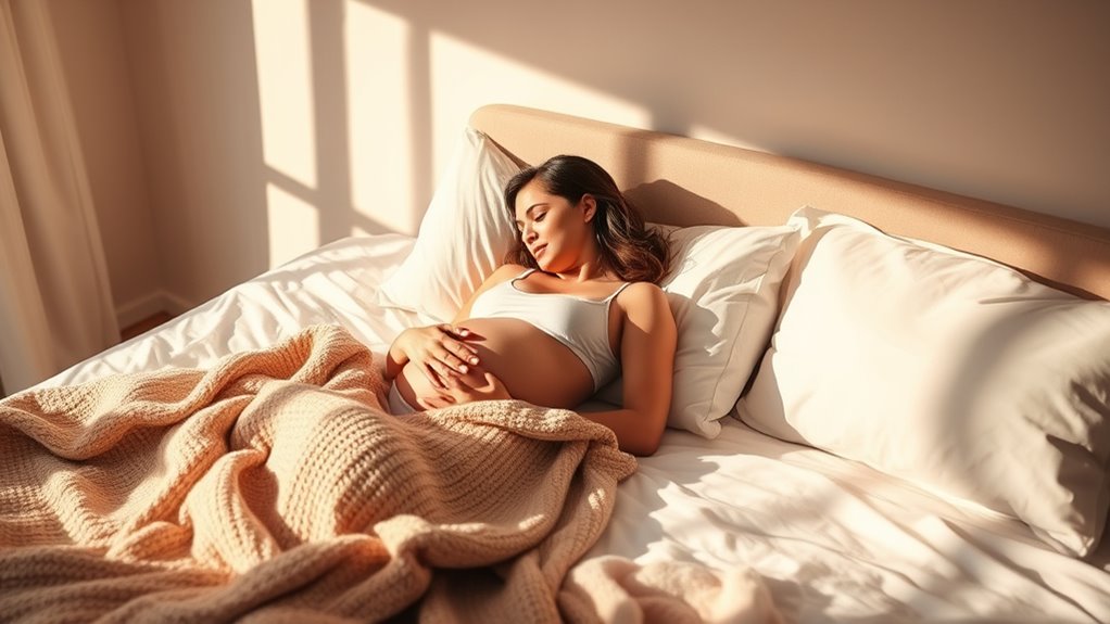 comfortable sleep positions during pregnancy