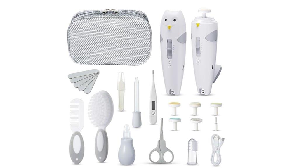 comprehensive baby grooming kit