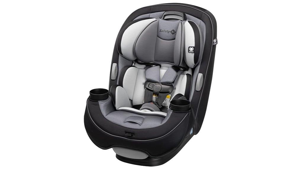 convertible car seat safety